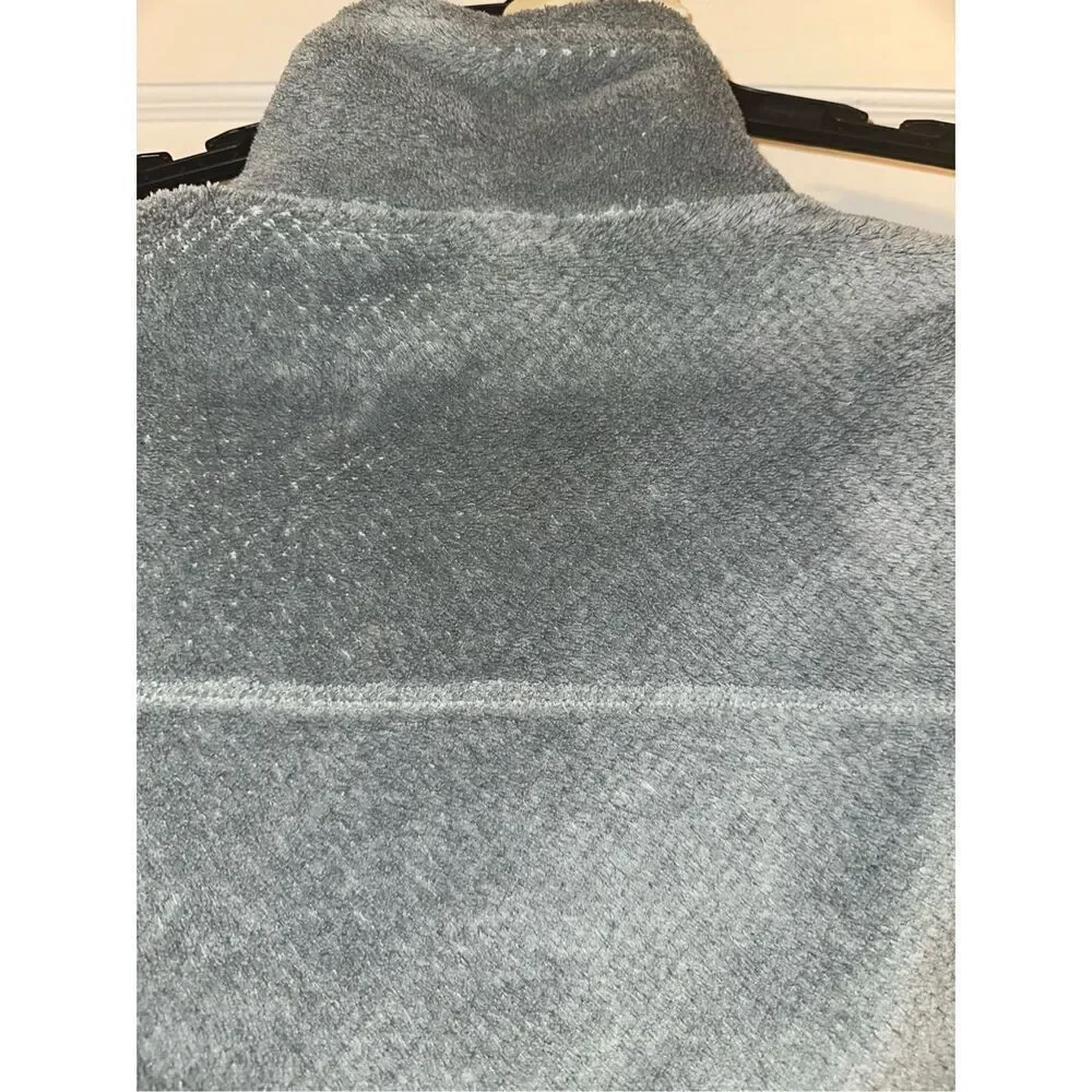 Patagonia Women's Re-Tool Snap-T Pullover Fleece Stand Collar Grey Size Small